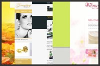 thiết kế web trình chiếu ảnh kwicks horizontal
