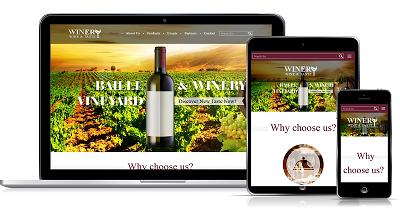 thiết kế web mẫu bán rượu #00057