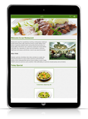 responsive web design restaurant #00011